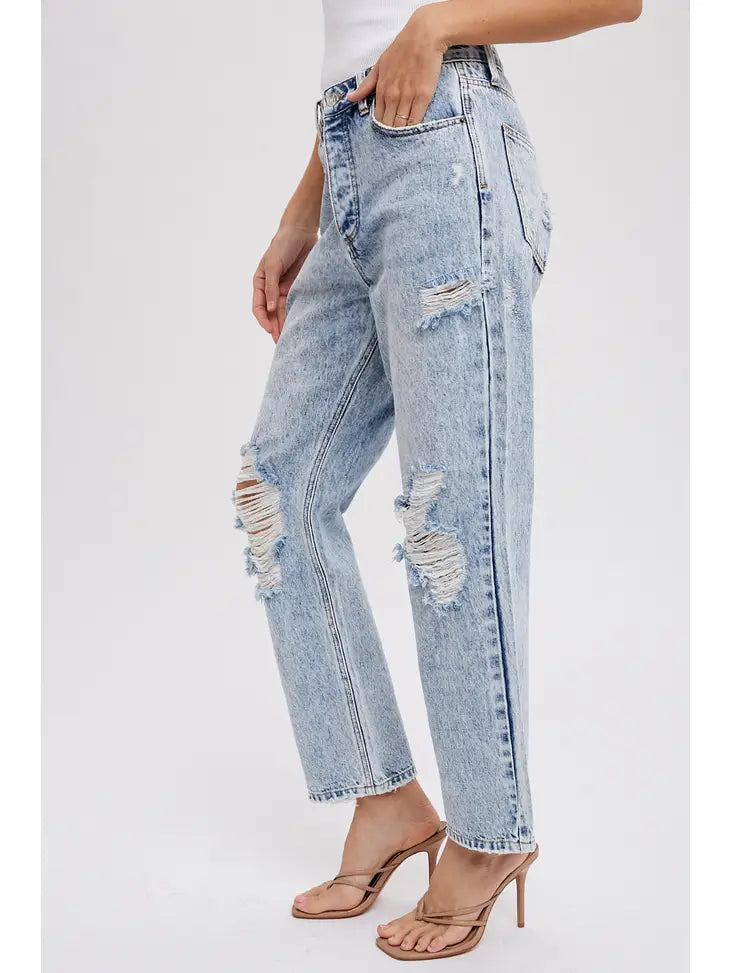 High Rise Loose Jeans