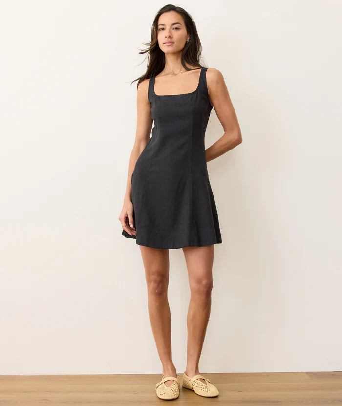 Women's Denisse Hemp Mini Dress | Black Women's Denisse Hemp Mini Dress | Black