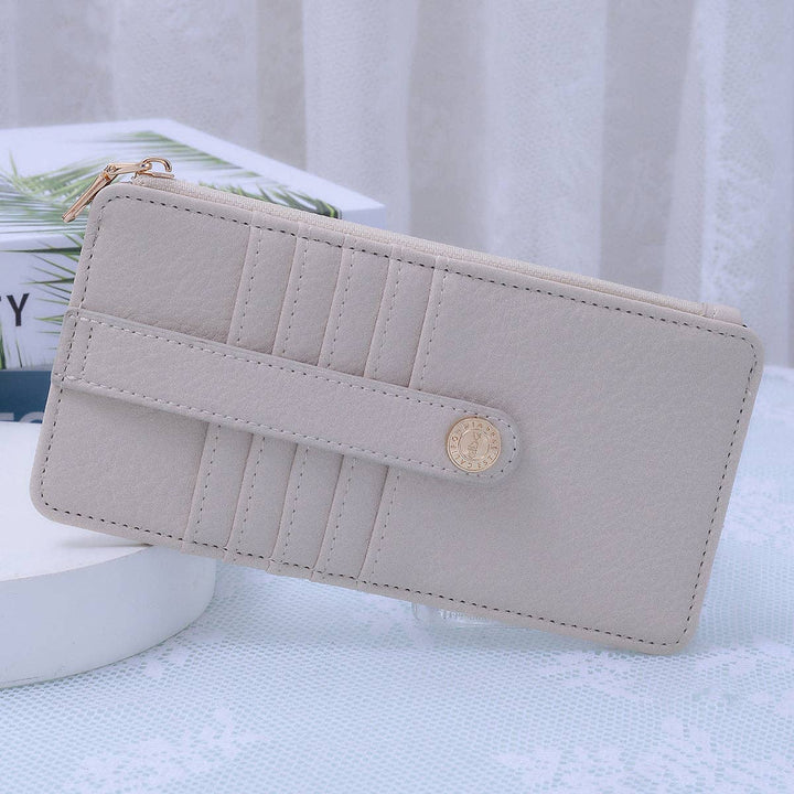 MiMi Wholesale - Saige Slim Cardholder Wallet Ivory