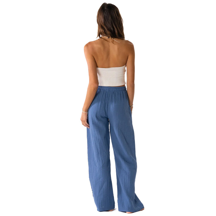 Lotus and Luna Ocean Blue Cabana Pants 6