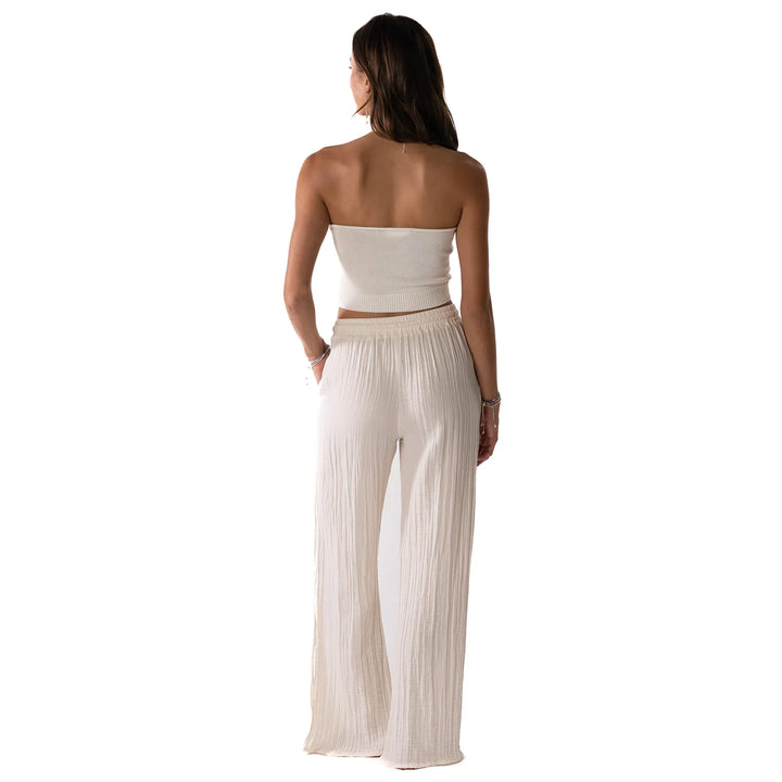 Lotus and Luna Cream Cabana Pants 5
