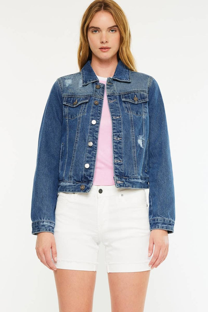 Kan Can USA Denim Jacket in Denim 6