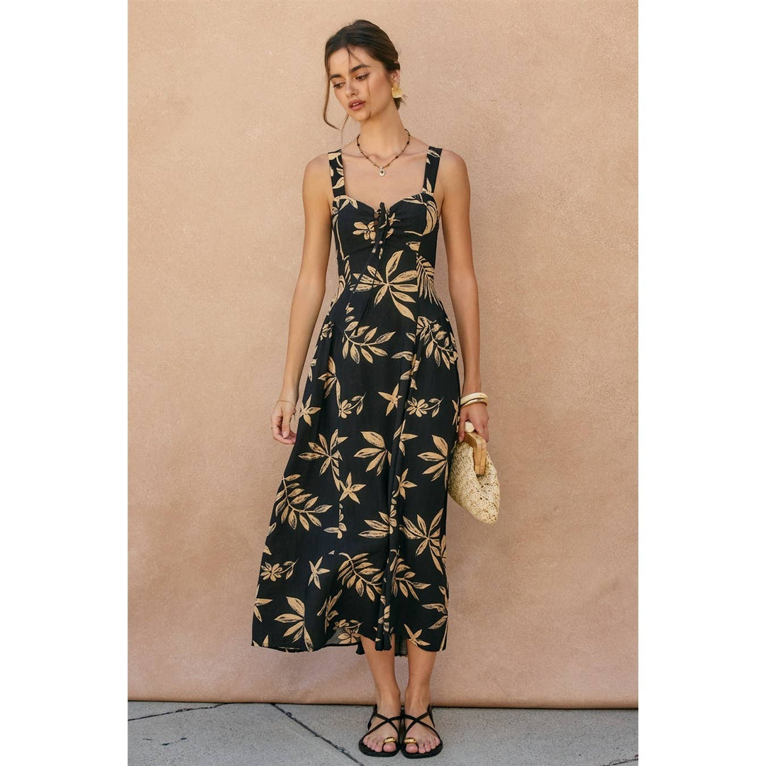 Dress Forum Coconut Kiss Knotted Midi Dress Tahiti