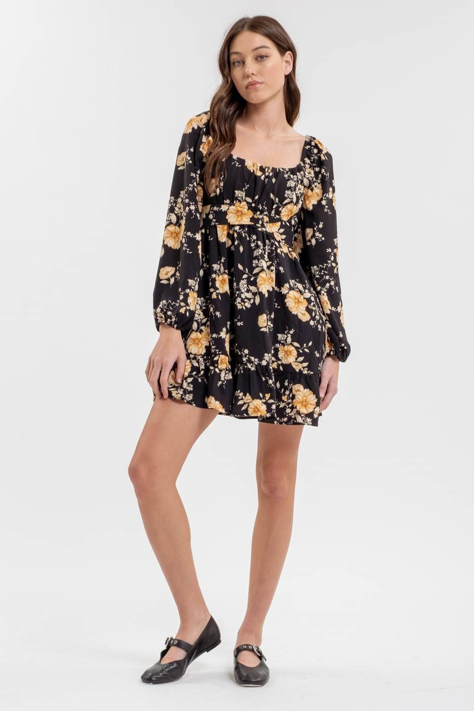 Blu Pepper Floral Mini Dress