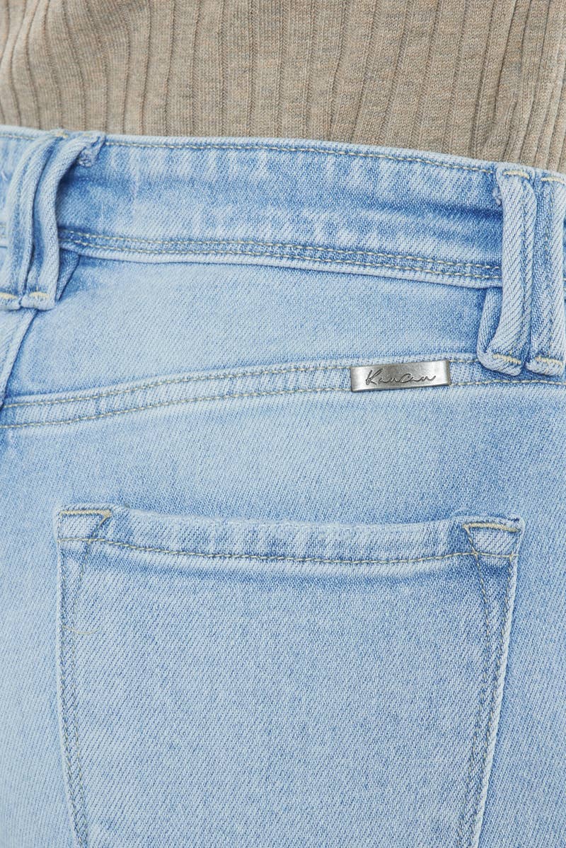 Kan Can Wide Leg Stretch Denim Jeans