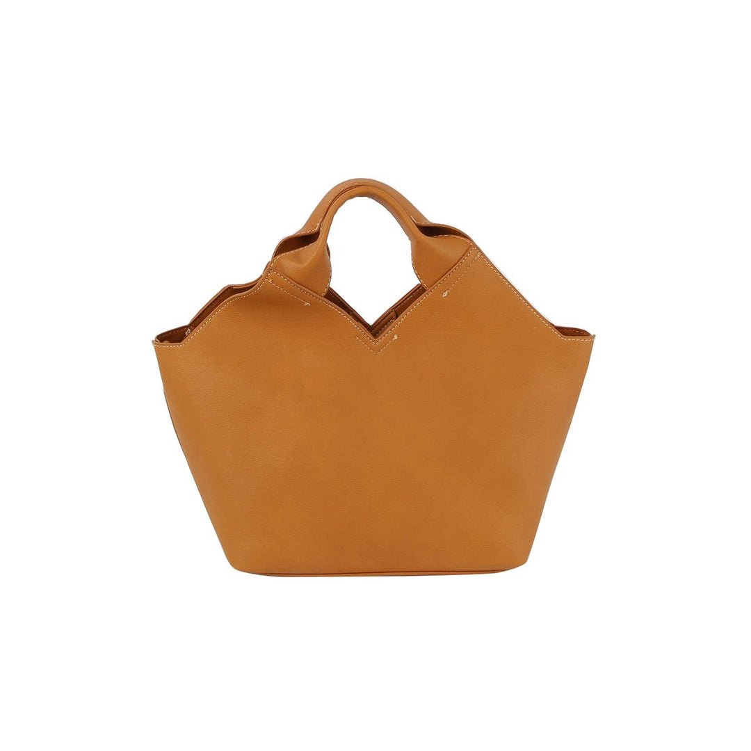 Handbag Factory Corp Basket Shape Tote and Wallet brown 2