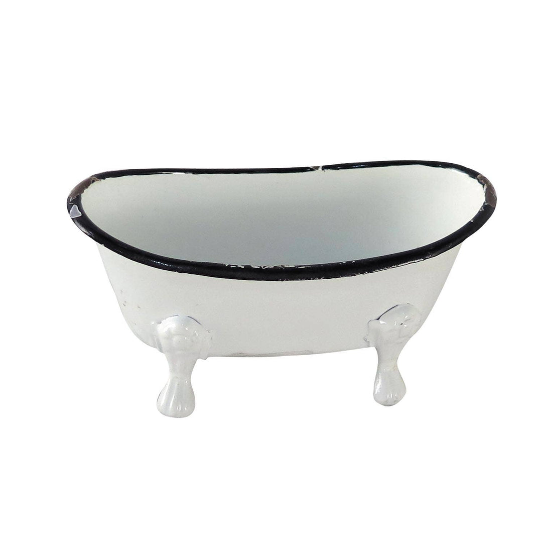 Enamel Bathtub Soap Dish