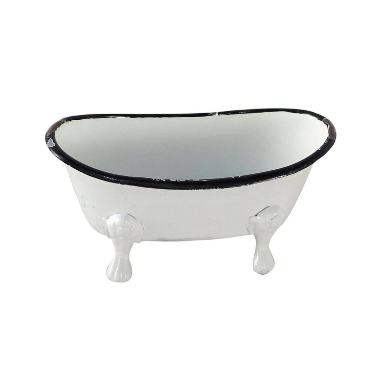 Enamel Bathtub Soap Dish