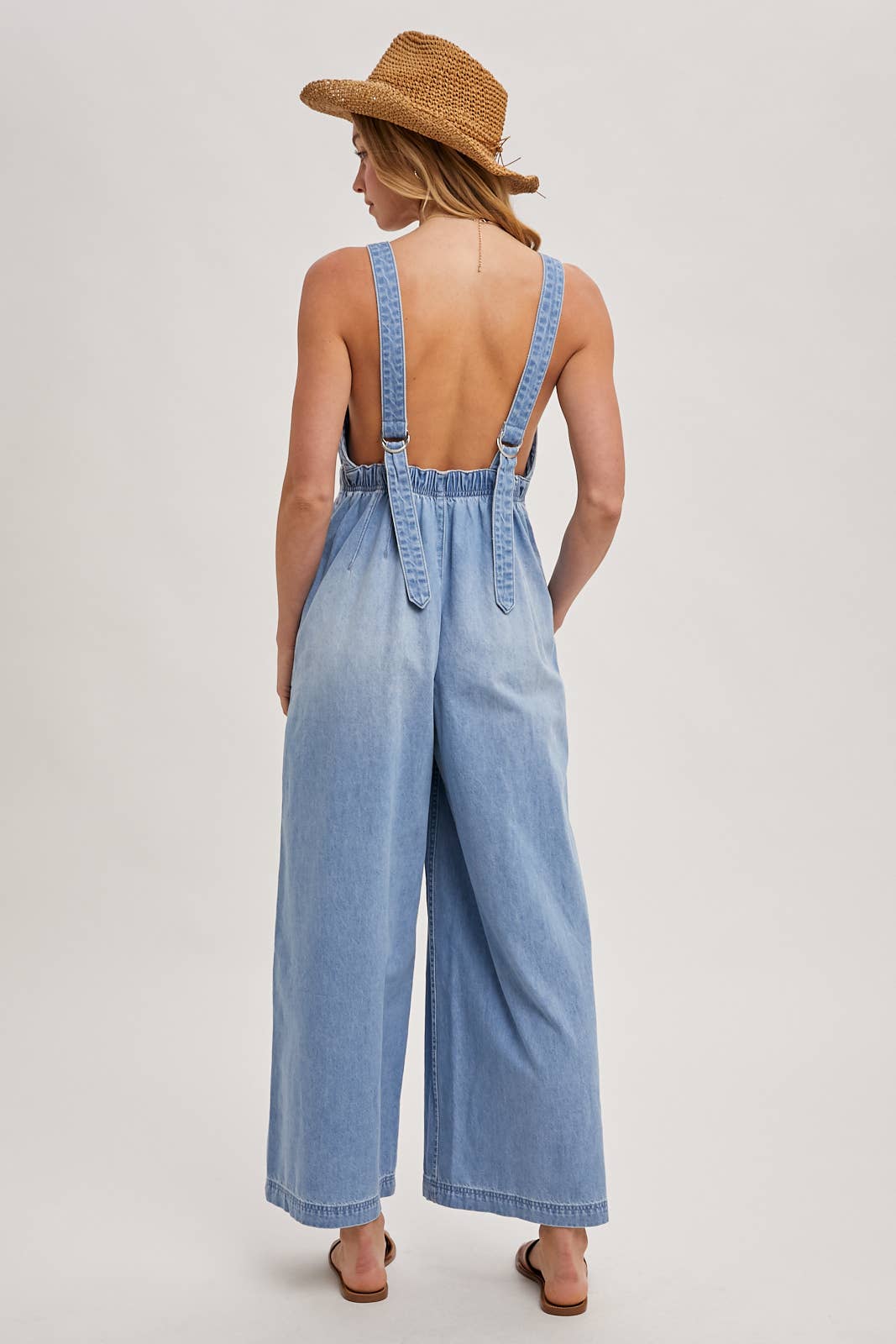 Bluivy Denim Overall Jumpsuit
