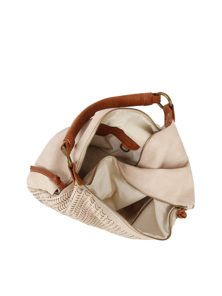 Unique Design Woven Hobo Bag