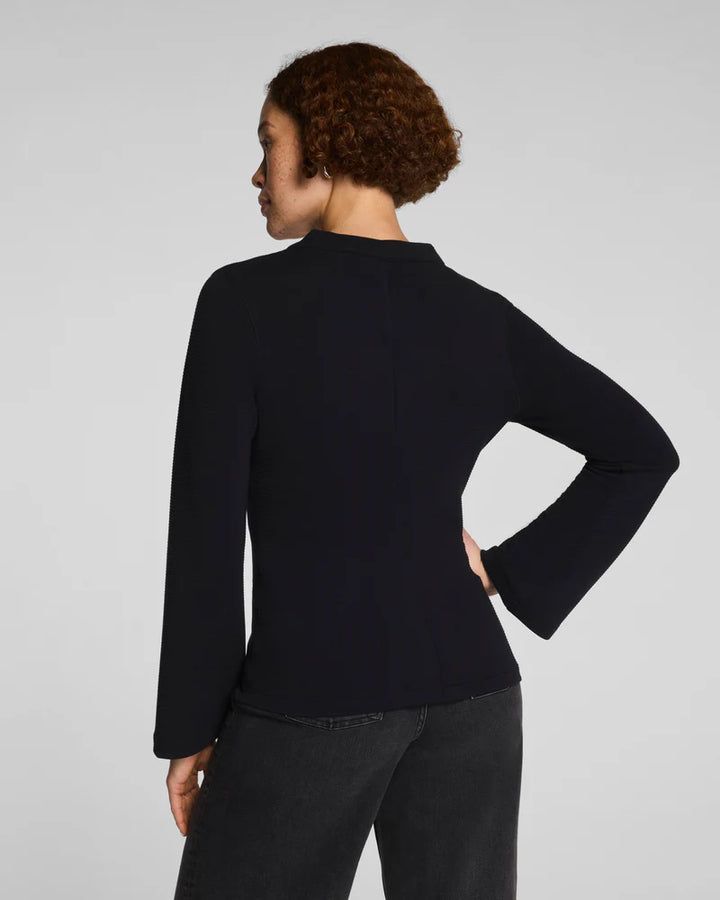 Spanx AirEssentials French Rib Cardigan - Black 4