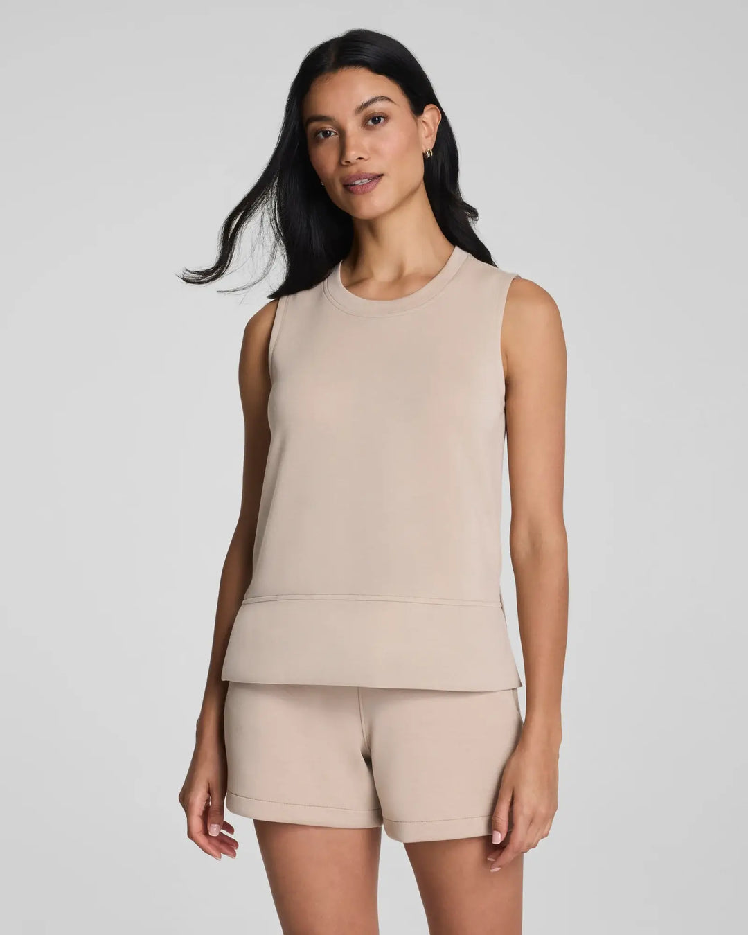 SPANX AirEssentials® Crew Neck Tank in Dune