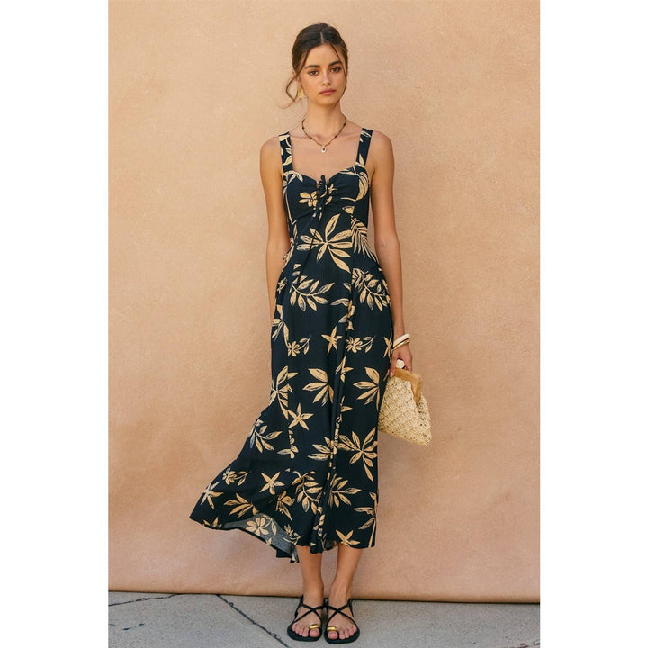 Dress Forum Coconut Kiss Knotted Midi Dress Tahiti 3