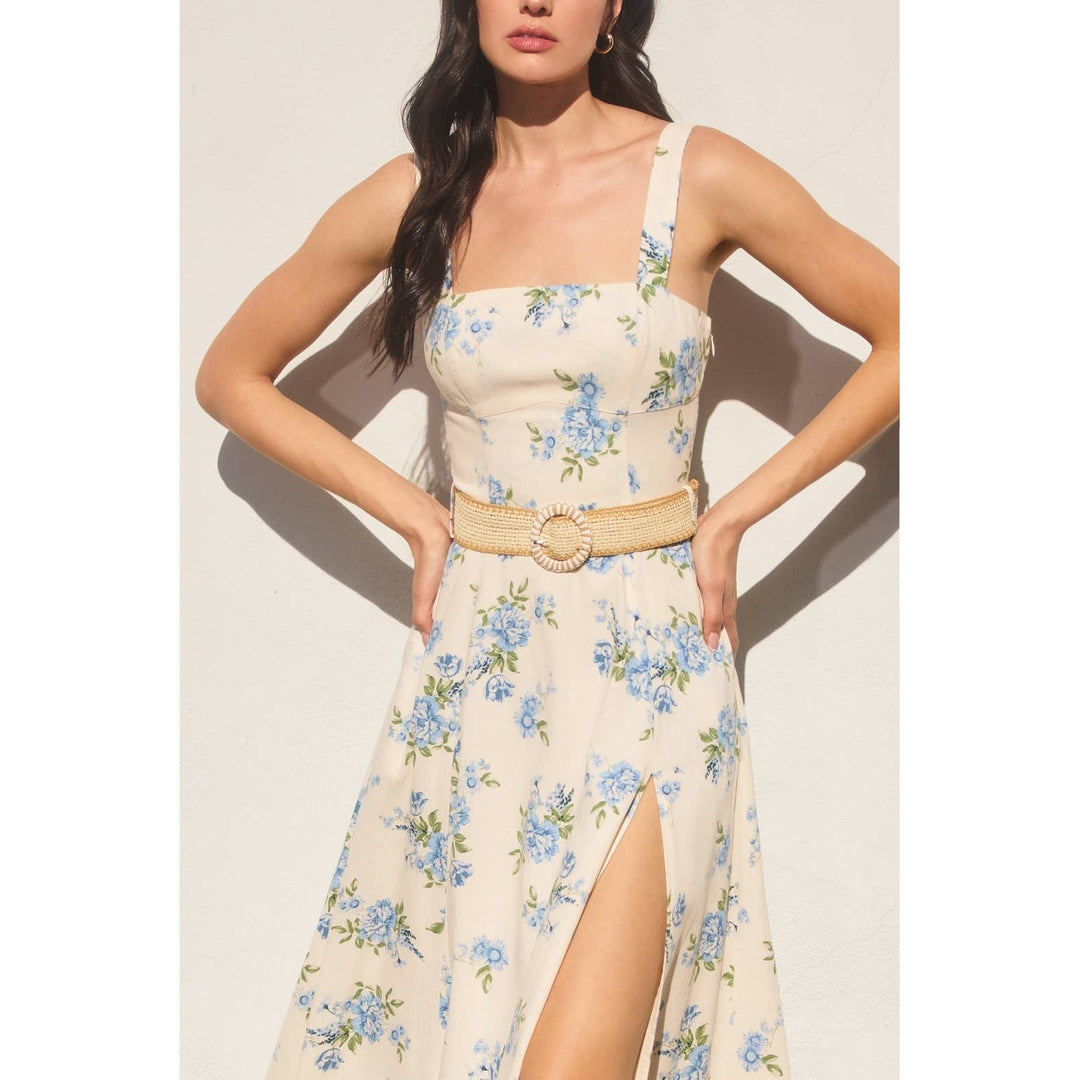 Dress Forum - Love Galore Buckle Maxi  Dream Blue 5