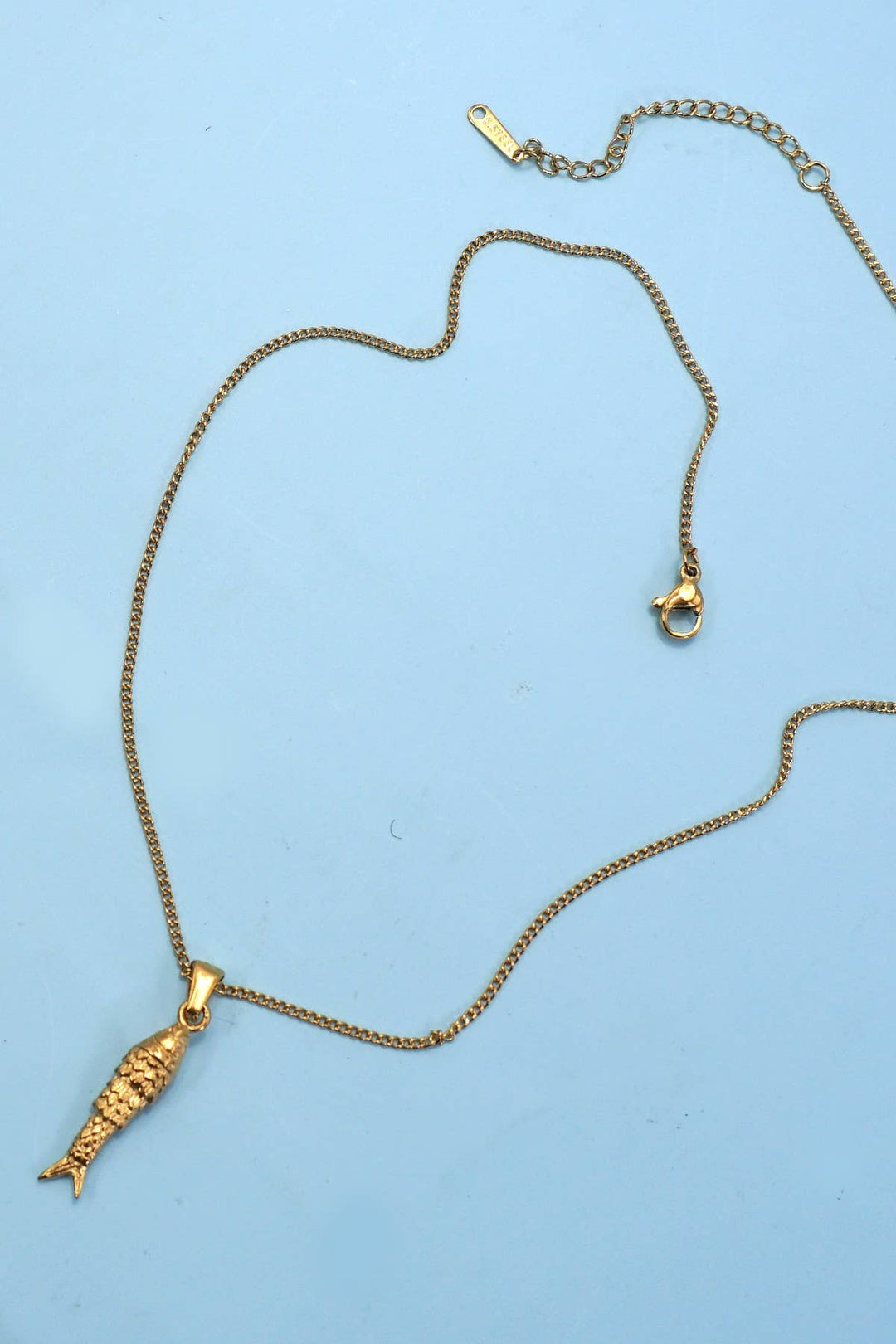 18K Gold Fish Necklace – Tarnish-Free Stainless Steel | JOSSLYN 3