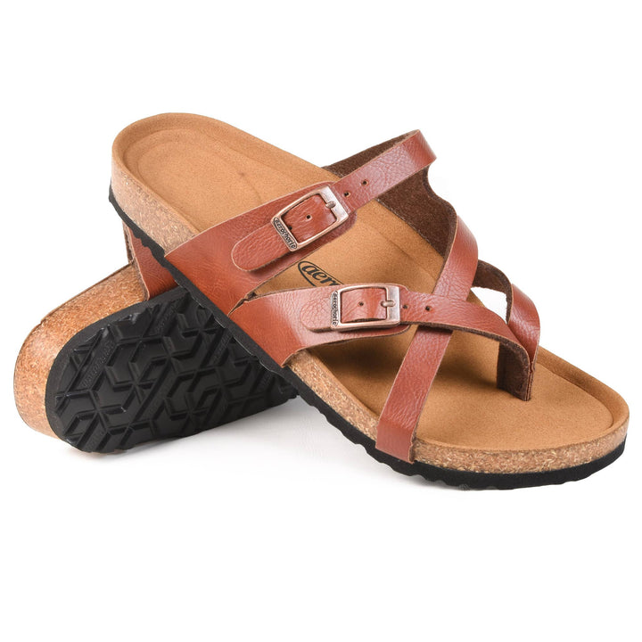 Aerothotic - Celestis Strappy Sandals - Tan