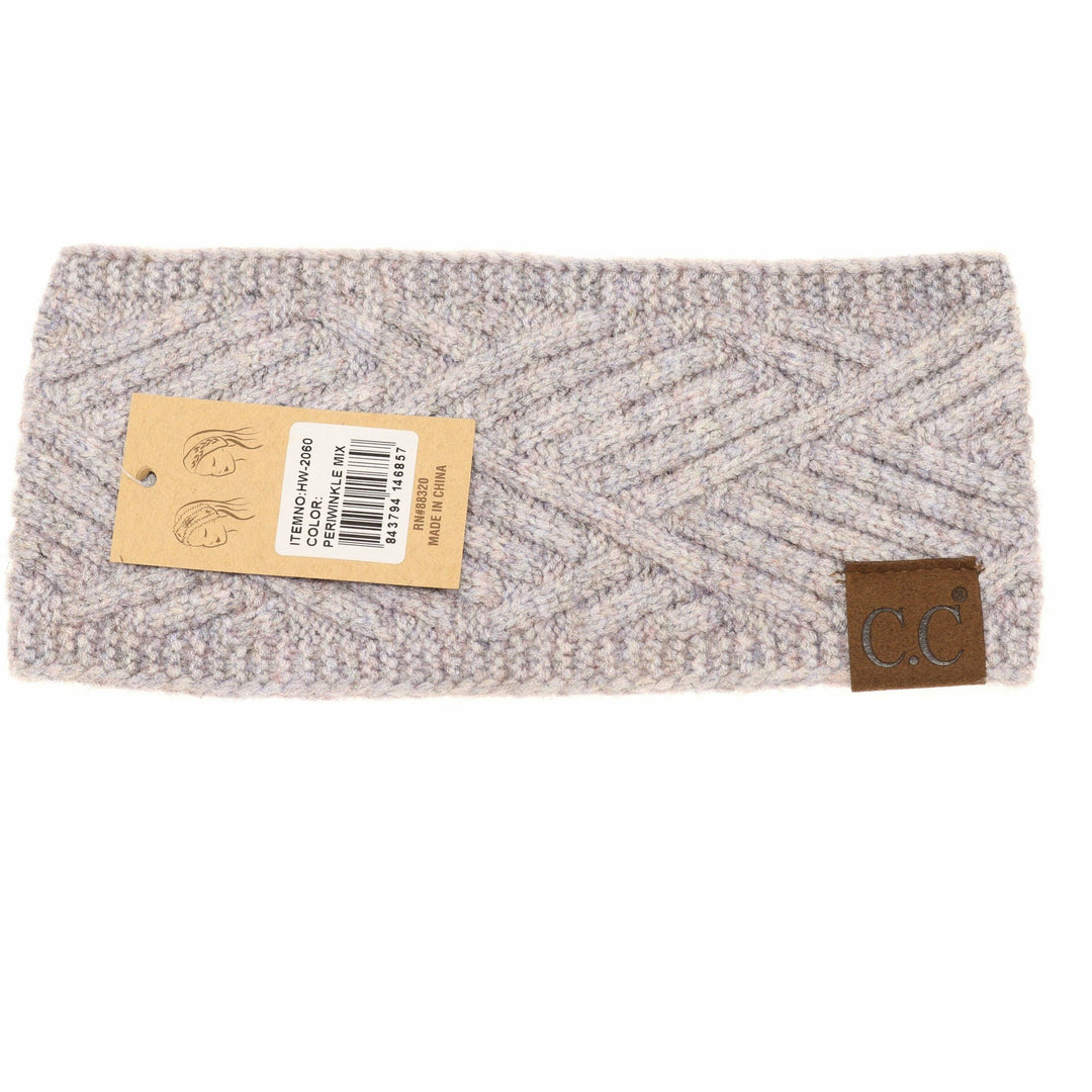 C.C Beanie Diagonal Criss-Cross Headband