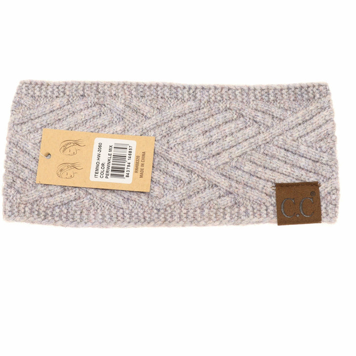 C.C Beanie Diagonal Criss-Cross Headband