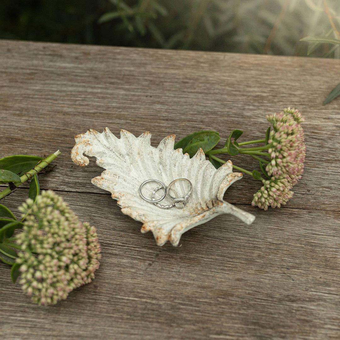 Abeline Antique Cast Iron Trinket Dish