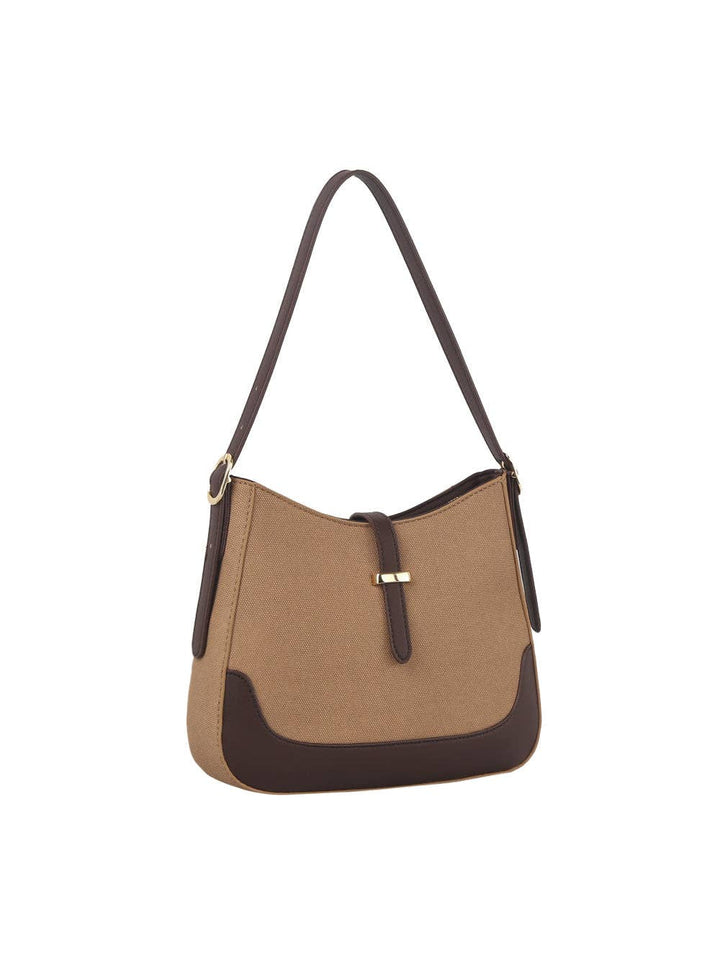 Classic Two Tone Hobo Bag