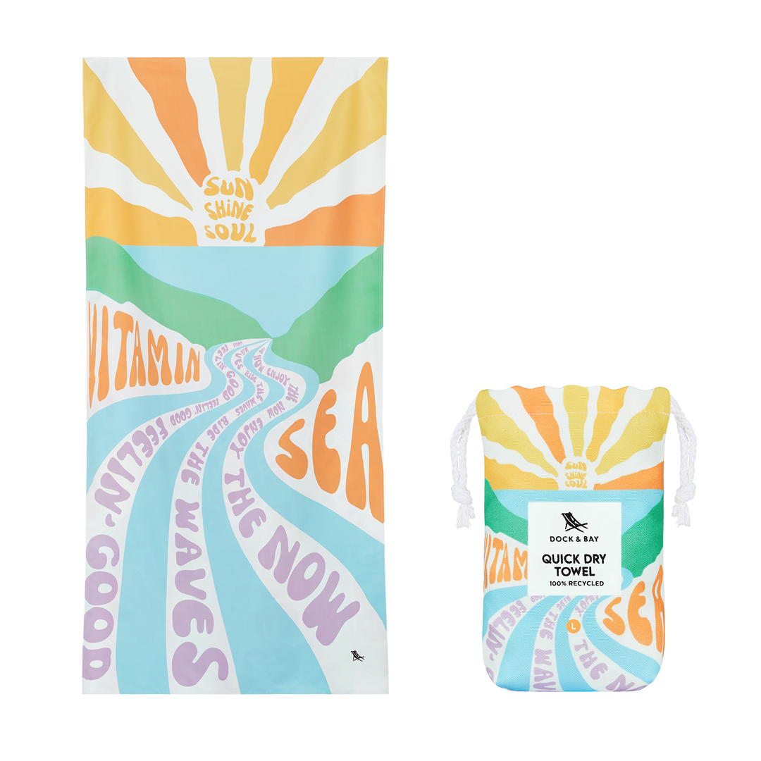 Dock &amp; Bay USA - Dock &amp; Bay Quick Dry Towels - Vitamin Sea