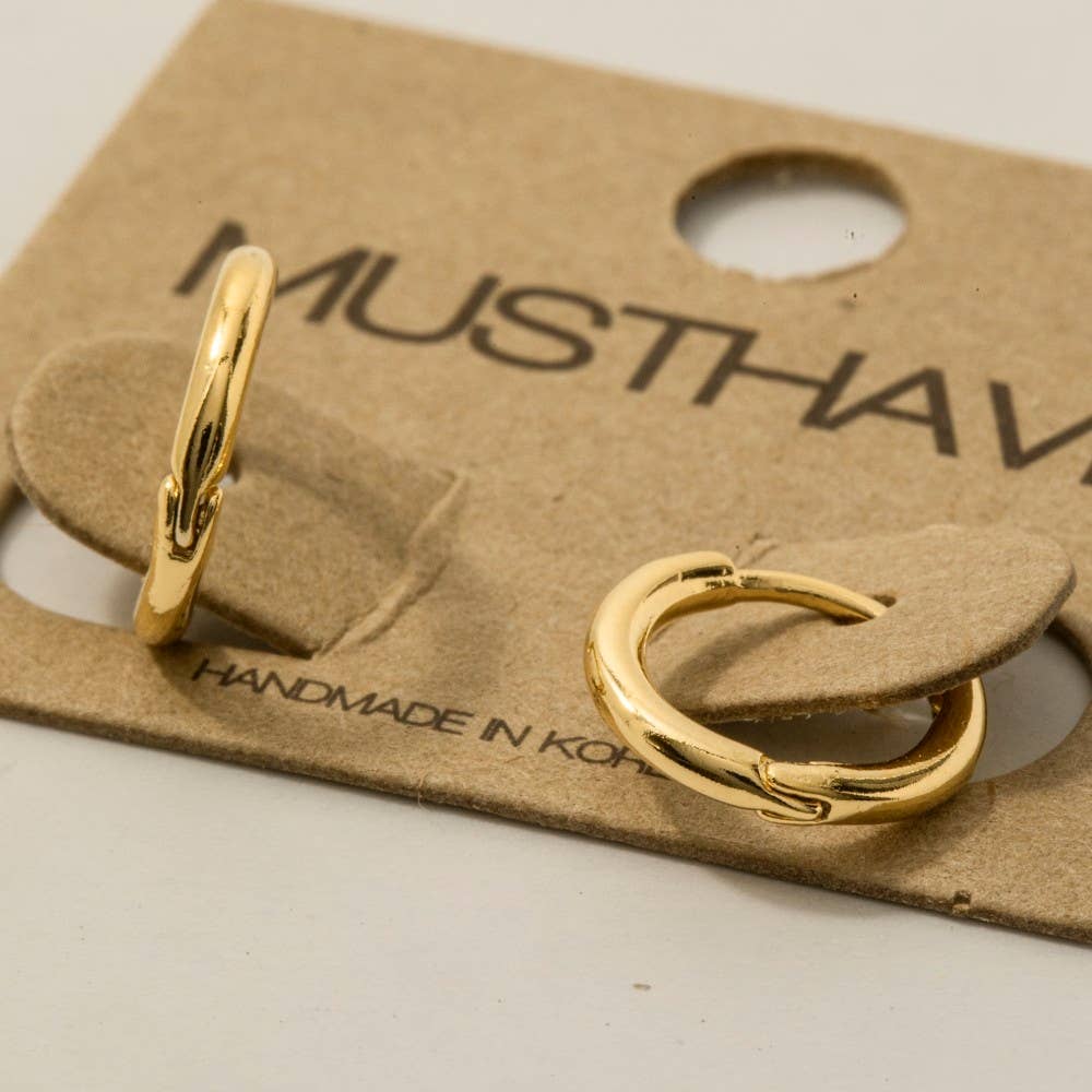 Mini Huggie Earrings