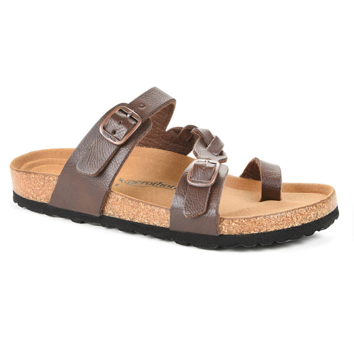 Aerothotic - Seraph Slide Sandals - Brown5