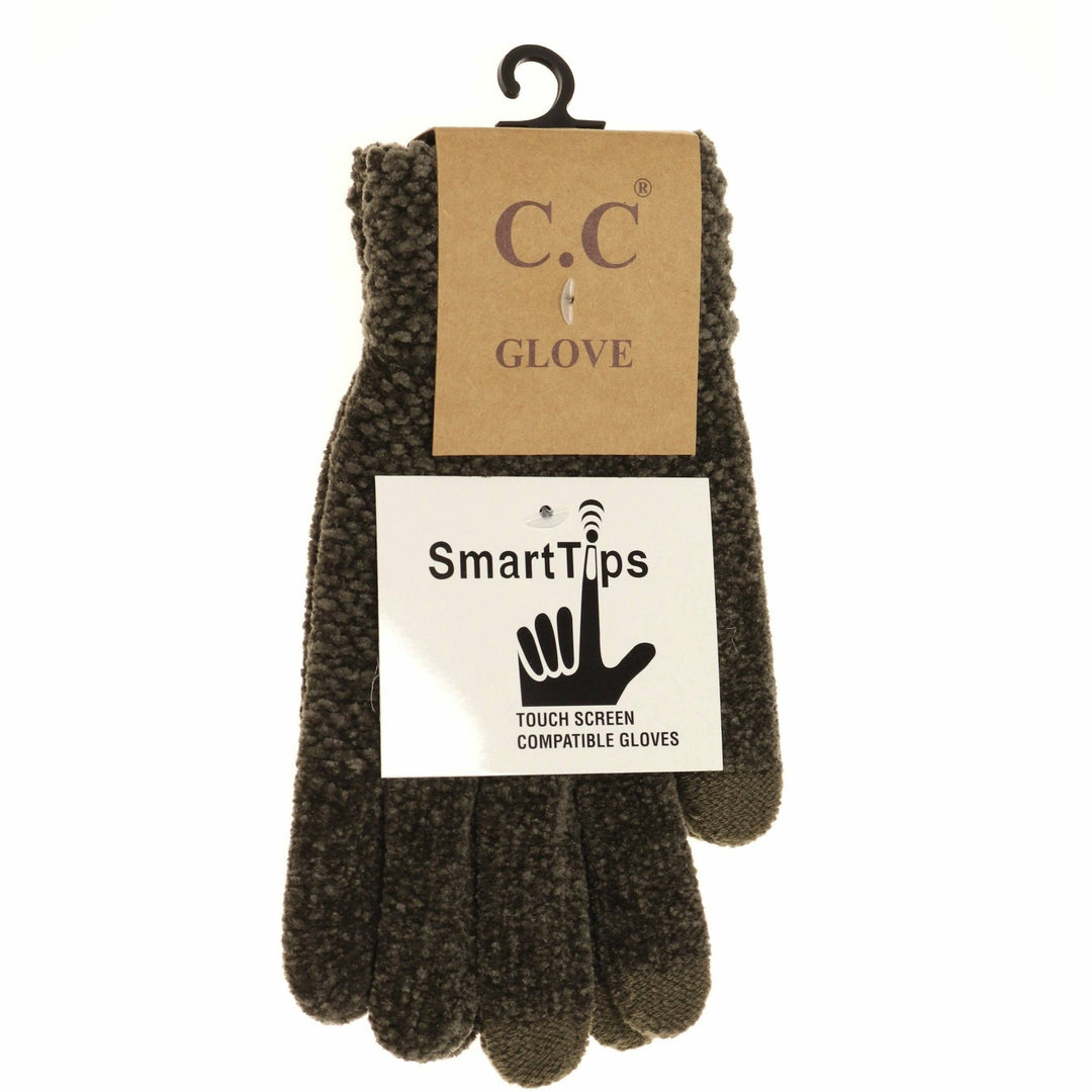 Eco-Friendly Chenille Women's Gloves