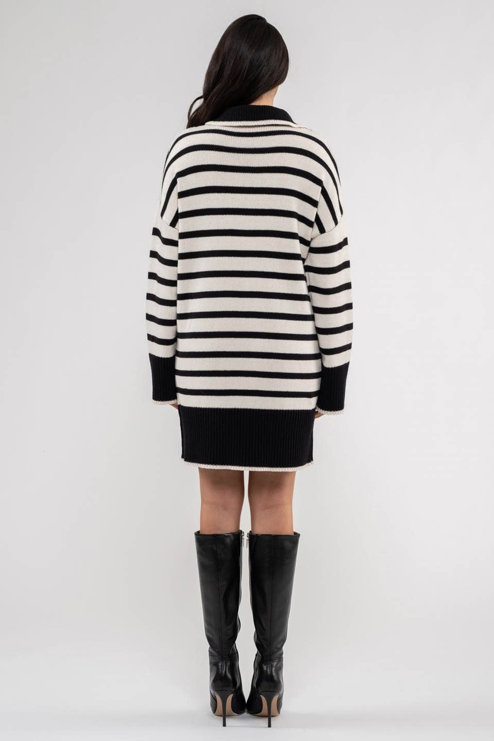 Blu Pepper Collared Sweater Dress Shop Emma's Blu Pepper Collared Sweater Dress Shop Emma's