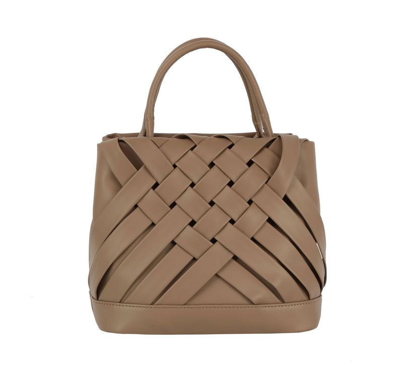 Woven Detailed Tote Bag