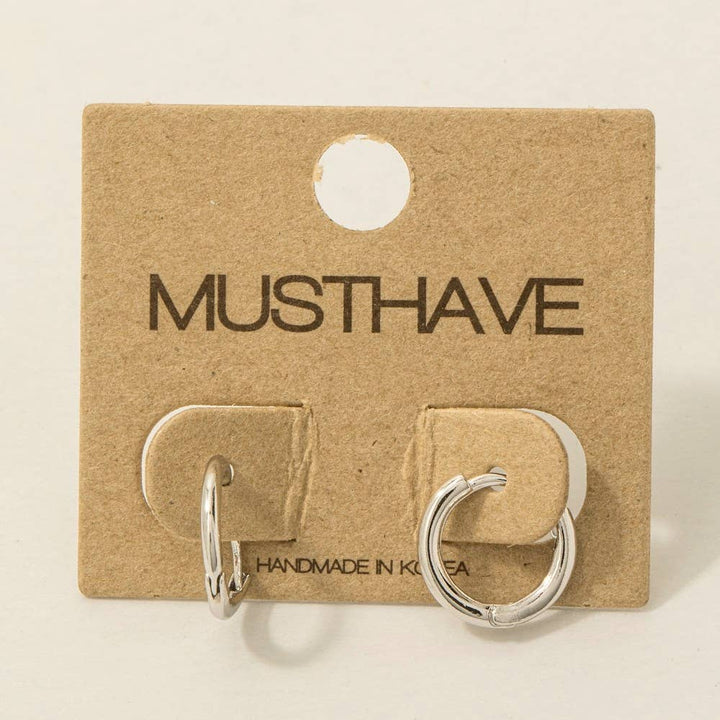 Mini Huggie Earrings