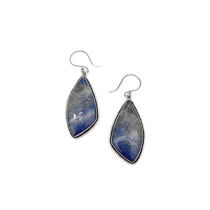 Kashi Stone Earrings Lapis