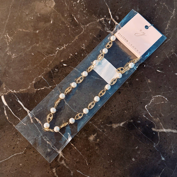 Ellison+Young - Nobles In Paris Pearl And Bit Necklace gold 5