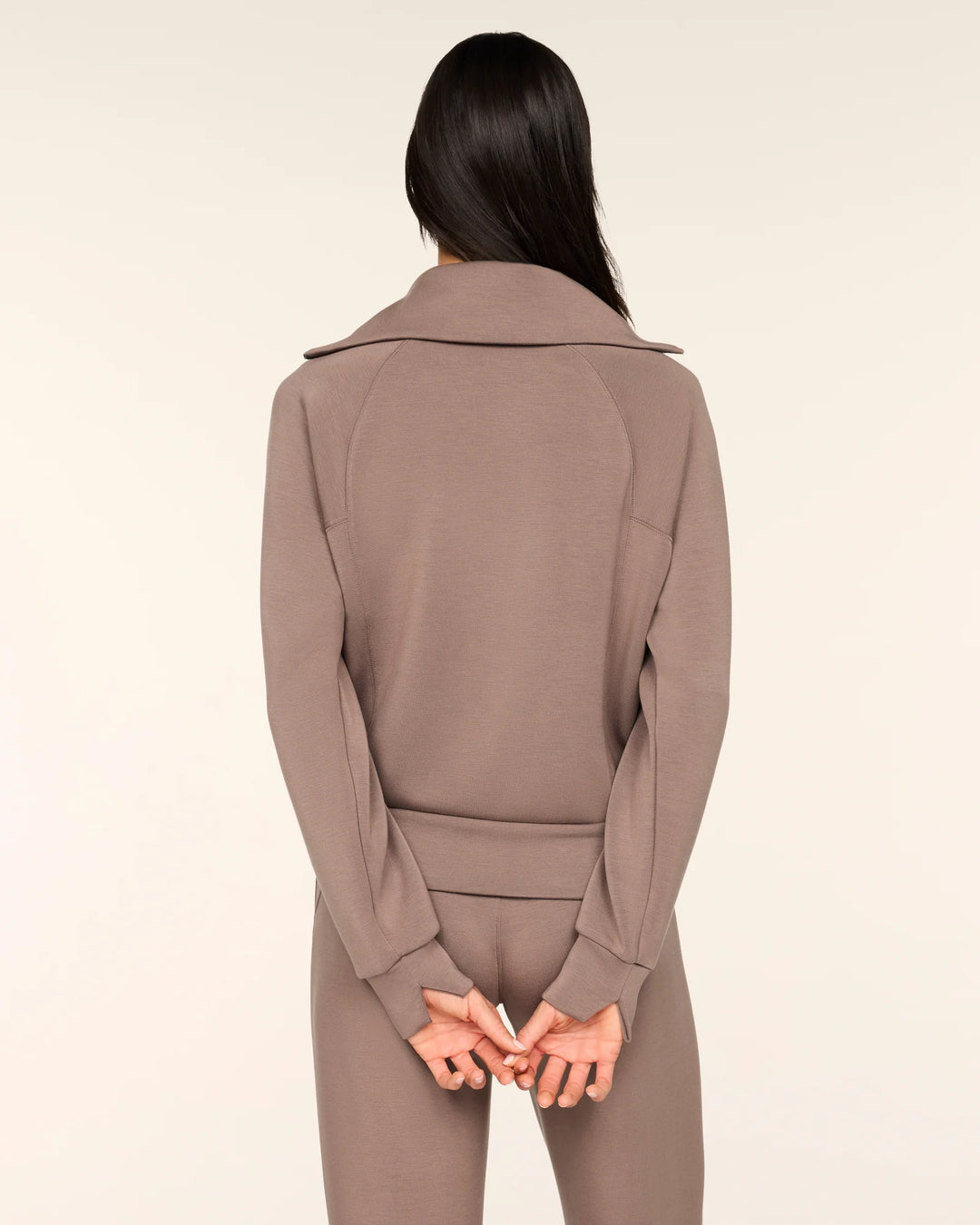 SPANX AirEssentials® Half Zip - Ironstone back