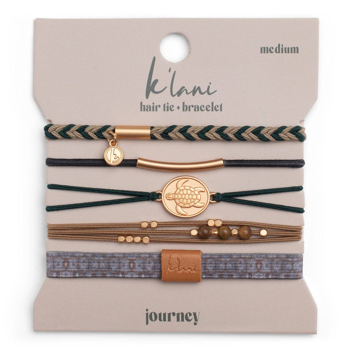 K'Lani hair tie bracelets - Journey