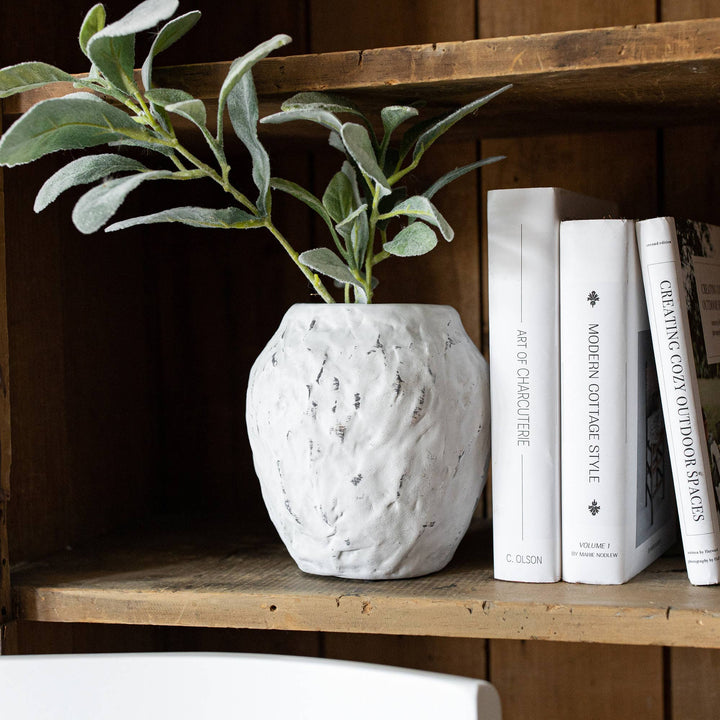 Ambrosine Distressed Ceramic Vase 