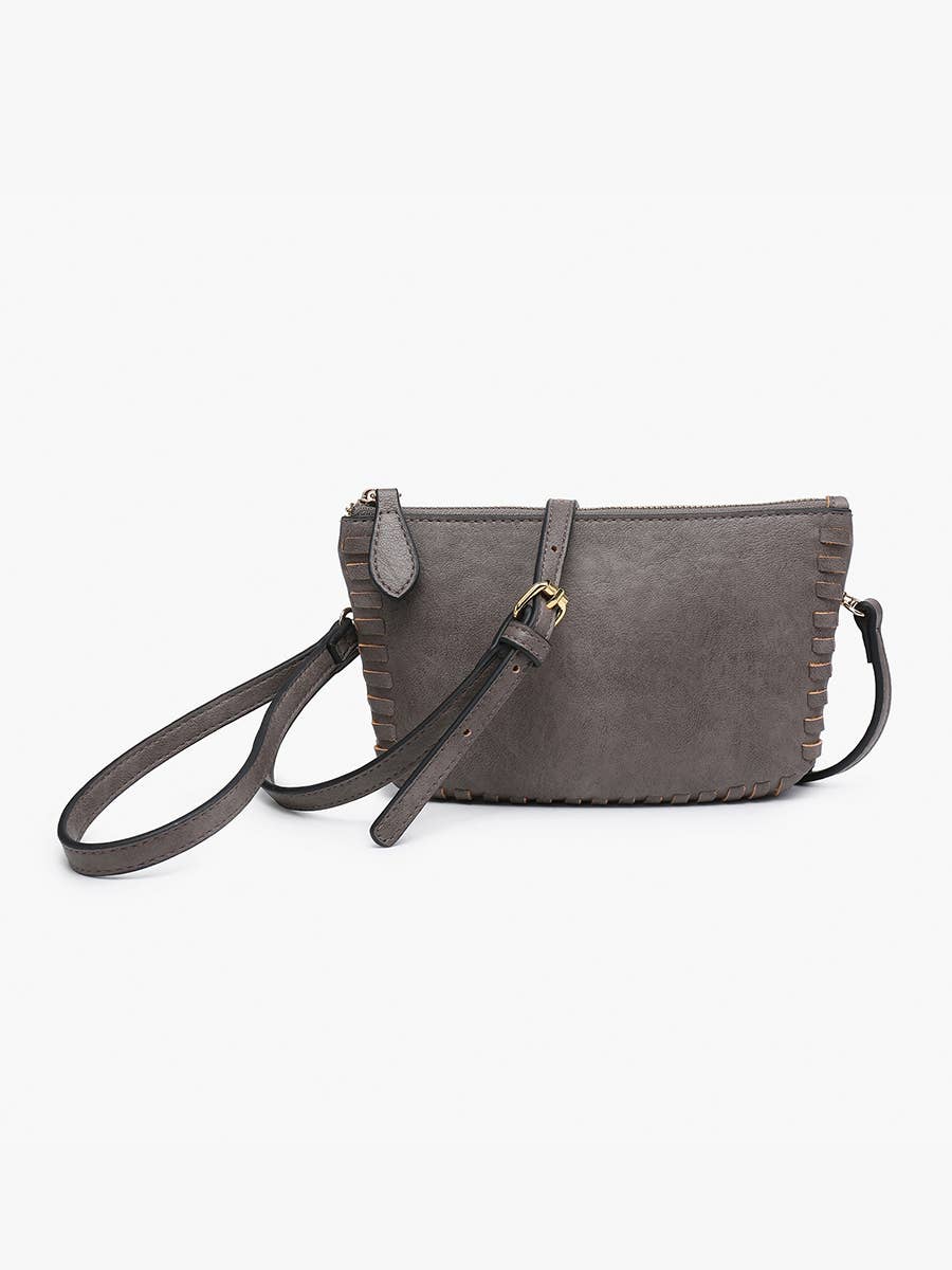 Jen & Co. Bonnie Dual Compartment Whipstitch Crossbody pic 8 - Emma's Boutique