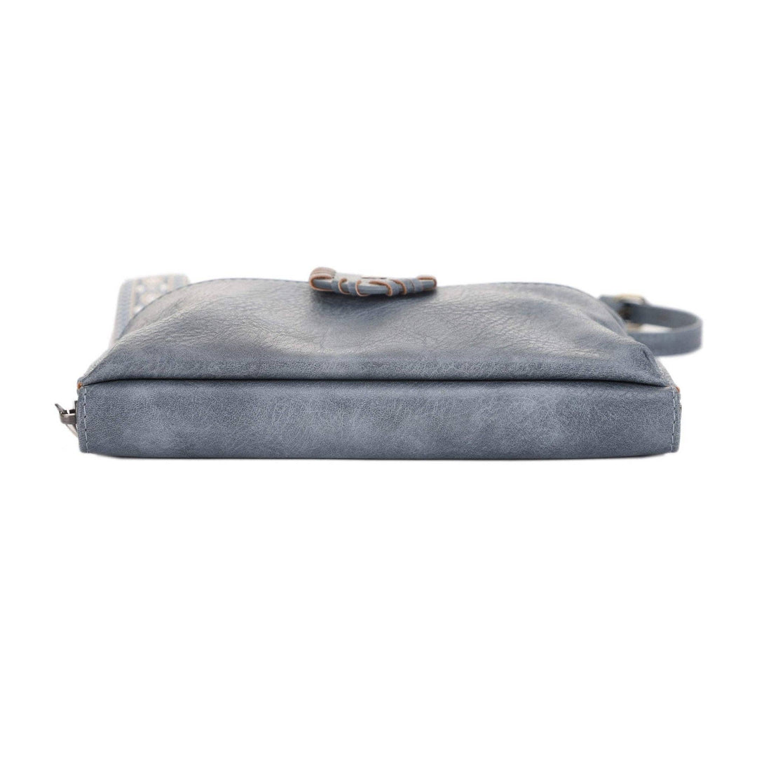 Jolie Crossbody Wallet With Boho Wrist Strap