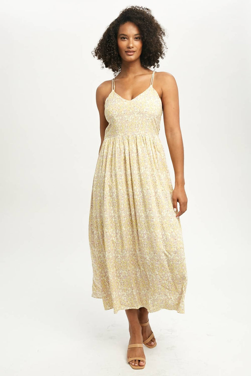 Mystree Printed Maxi Dress