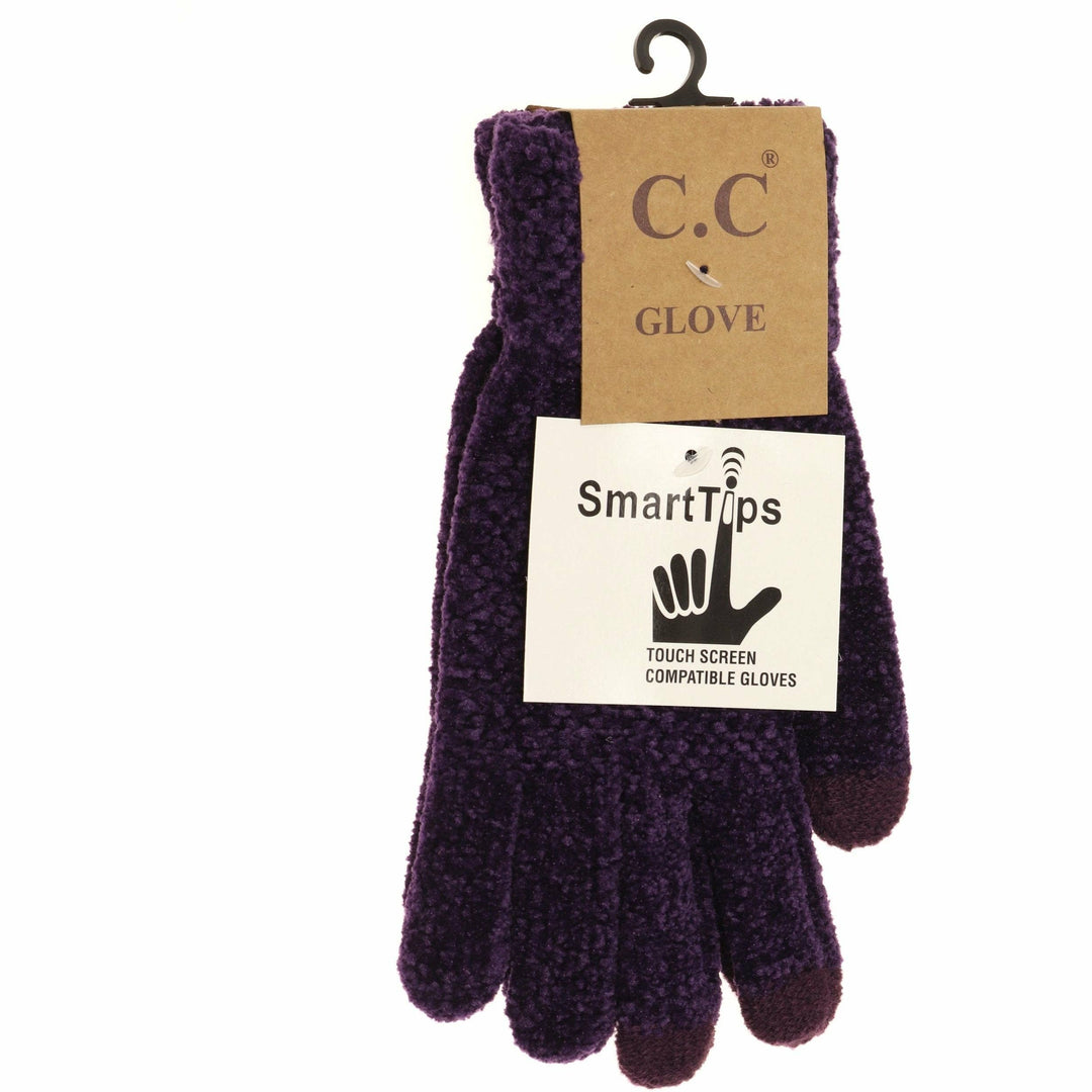 Eco-Friendly Chenille Women's Gloves