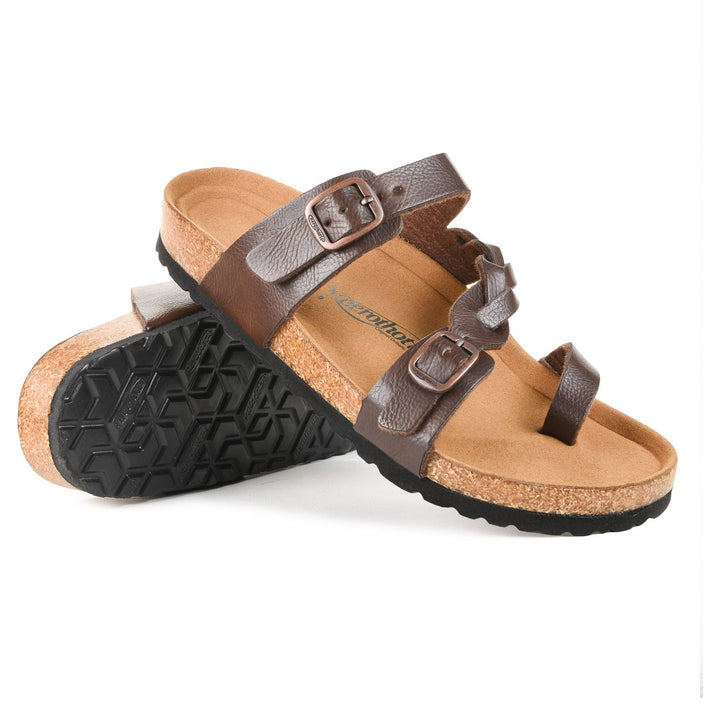 Aerothotic - Seraph Slide Sandals - Brown