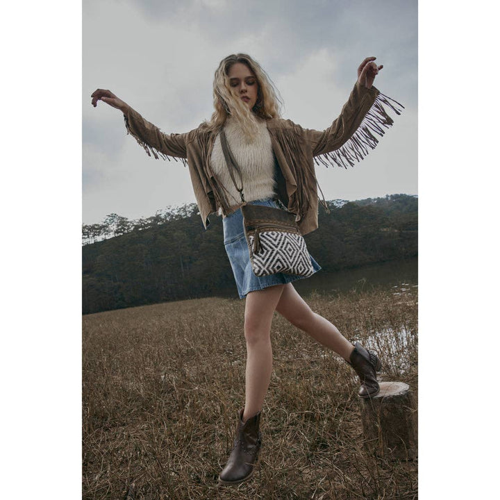 Myra Bag - Sand Weaver Small &amp; Crossbody Bag