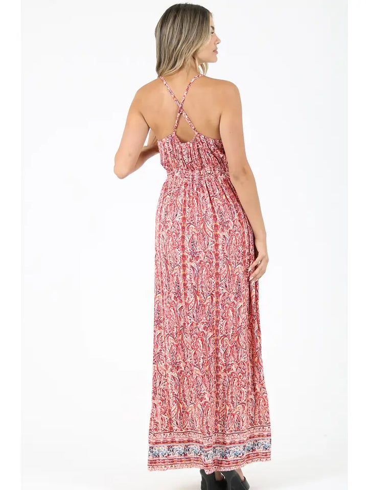 Vneck Maxi Dress