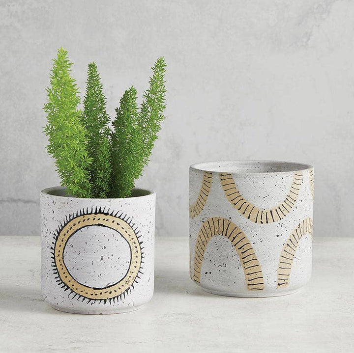 47th & Main - Terracotta Pot with Sun1