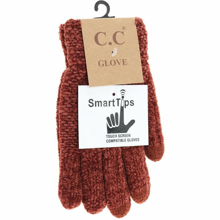 Eco-Friendly Chenille Women's Gloves