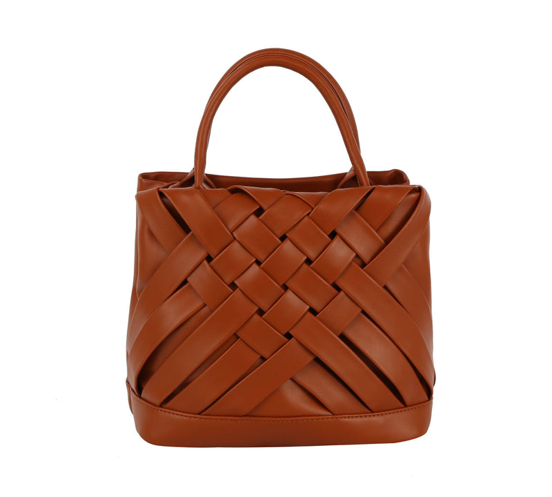 Woven Detailed Tote Bag