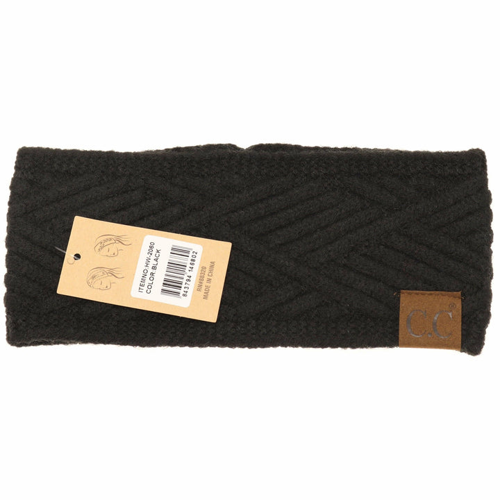 C.C Beanie Diagonal Criss-Cross Headband