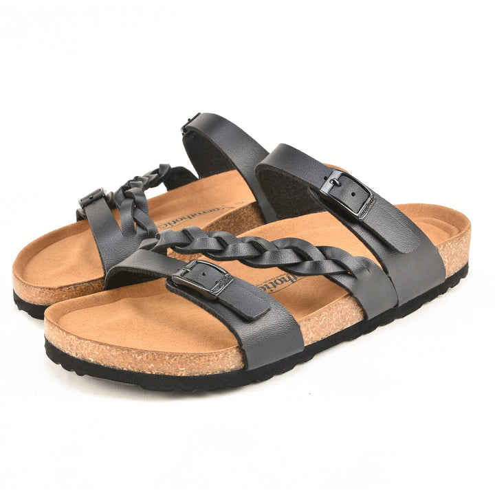 Aerothotic - Viking Strappy Sandals - Black 2