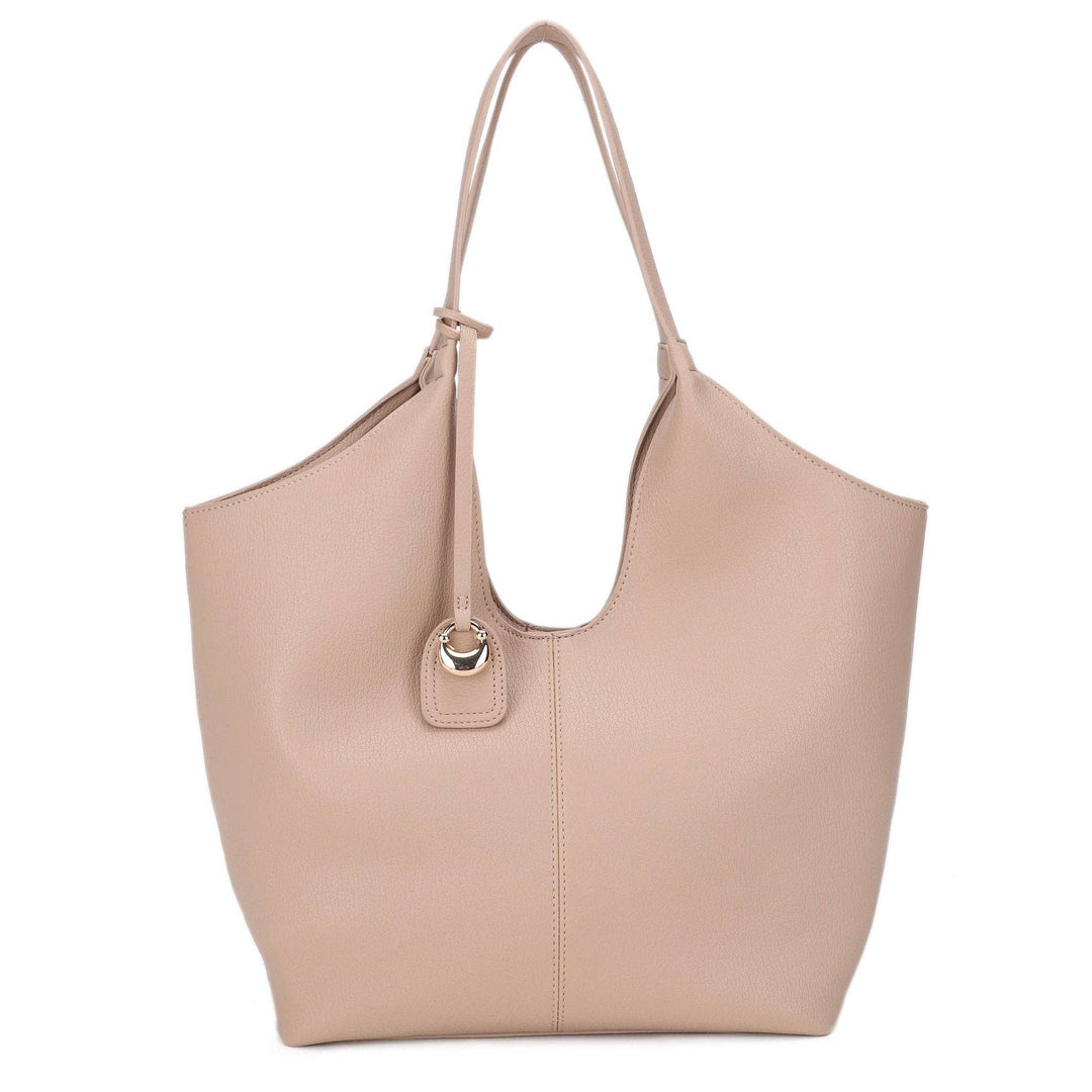 Avery Vegan Leather Tote Shoulder Bag
