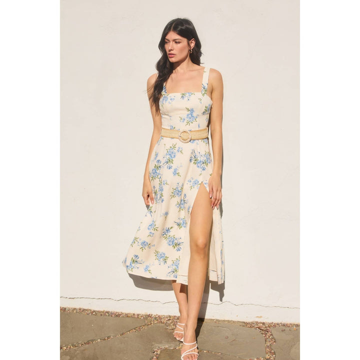 Dress Forum - Love Galore Buckle Maxi  Dream Blue
